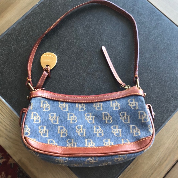 Vintage Denim Dooney & Bourke Mini Shoulder Bag - Picture 2 of 5